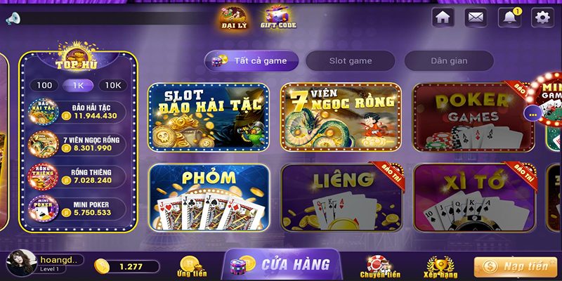 Game bài st66 rồng hổ