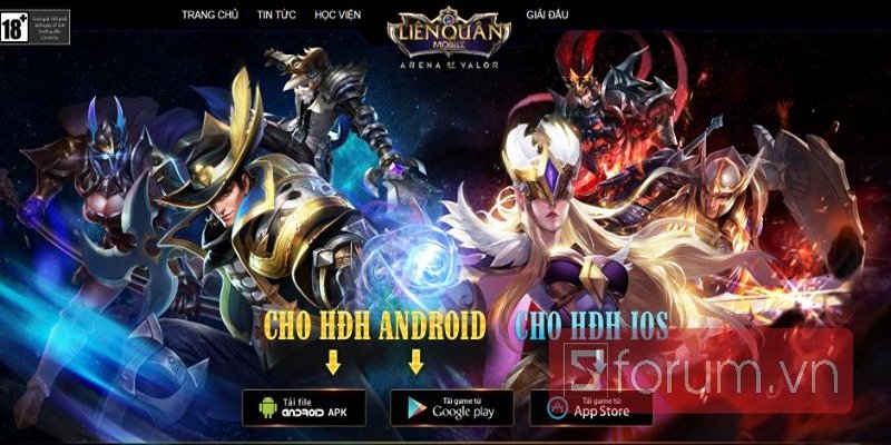 Lưu ý khi tải và cài đặt liên quân mobile apk